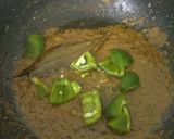 A picture of step 4 of Karahi Paneer.