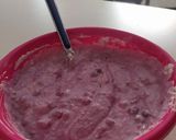 Φωτογραφία βήματος 4 της συνταγής Mini pancakes με blueberries και κομματάκια σοκολάτας 🥞
