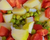 A picture of step 1 of Apple 🍎 Salad.