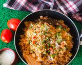 વેજ તવા પુલાવ (Veg Tawa Pulao Recipe In Gujarati) રેસીપી સ્ટેપ4ફોટો