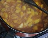A picture of step 4 of Hara Dhania Aloo.