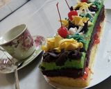 Foto langkah ke 9 dari resep Brownies tiga rasa.