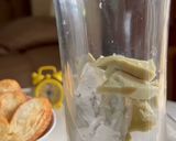 Foto langkah ke 4 dari resep Roasted Milk Tea Matcha Soy Bean Curds.