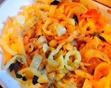 Lecsó cukkinivel, baconnel recept fázis 4 fotója