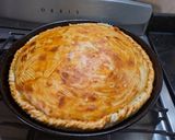 Foto del paso 4 de la receta: Pascualina de acelga con papas, jamón y queso
