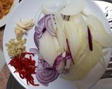 Foto del paso 1 de la receta: Fideos soba con verduras agridulces y picantes
