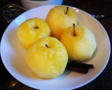Foto del paso 5 de la receta: Manzana Golden en almíbar sobre natillas