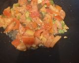 A picture of step 4 of Methi gajar bhujia.