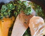 A picture of step 3 of My creamy garlic spinach.