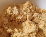 A picture of step 1 of Kahsari dal pakoras.