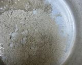 A picture of step 1 of Kambu flour pidi kolukattai/ pearl millet.