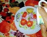 A picture of step 3 of Kachumber Salad.