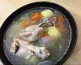 รูปขั้นตอนการทำที่ 6 ของ ซุปไก่มันฝรั่ง 🧅🍗🥔