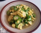 Foto langkah ke 4 dari resep Cah OJaLur (oyong janten telur).
