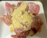 A picture of step 2 of Curry Karaage and Cheese Karaage (Japanese Fried Chicken).