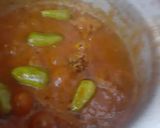 A picture of step 2 of Chicken charsi Karahi.
