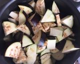 Cukkinis-padlizsános lecsó tojásban megforgatva recept fázis 5 fotója