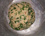 A picture of step 2 of Drumstick leaves Paratha.
