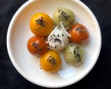 Hình bước làm 6 của món Bánh trôi bí đỏ