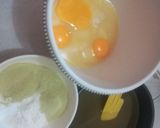 Foto langkah ke 1 dari resep Bolu Matcha Chocolatos.