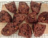 Foto langkah ke 26 dari resep Orange Peel Double Chocolate Sourdough Bread (Oven Tangkring).