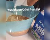 Foto langkah ke 4 dari resep Kopi Latte Gula Aren Homemade.
