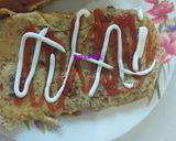 Gambar langkah 5 resipi Roti John.