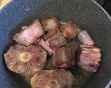 A picture of step 1 of Oxtail Stew.