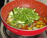 A picture of step 5 of Sautéed Vegetables.