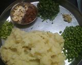 A picture of step 4 of Flower samosa.
