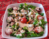 Foto del paso 4 de la receta: Ensalada especial con atún y salsa mahonesa