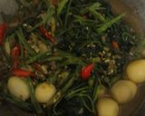 Foto langkah ke 8 dari resep Cah Kangkung Telur Puyuh.