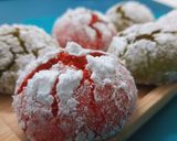 A picture of step 8 of Crinkle Coconut Cookies.