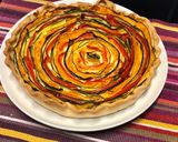Une image de l'étape 5 de Tarte spirale aux légumes.
