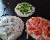 तिरंगा उत्तपम (tiranga uttapam recipe in marathi) रेसिपी स्टेप 5 फोटो