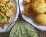 A picture of step 5 of Bhajia # deep fried snack #.