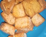 A picture of step 5 of Tofu(Awara and sauce).