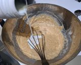 Une image de l'étape 4 de Crêpes au blé complet et sucre de coco.