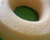Foto langkah ke 6 dari resep Bolu kukus moist nutrijel Jeruk (Resep simple enak) no mixer.