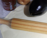Foto del paso 1 de la receta: Pizza de berenjenas y scamorza ahumado