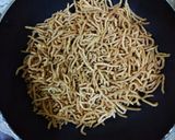 A picture of step 4 of Besan Sev.