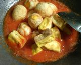 Foto langkah ke 3 dari resep Telor Tahu Balado.