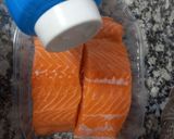 Foto del paso 3 de la receta: Salmón Rosado de Pascua a la Crema de Limón con Brócolis al Vapor