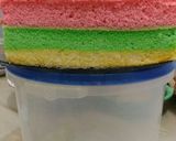 Foto langkah ke 10 dari resep Bolu kukus pelangi.
