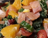 Foto del paso 1 de la receta: Ensalada de salmón y naranja