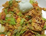 Foto langkah ke 5 dari resep Nasi goreng oat (nasi goreng tanpa nasi).