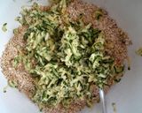 A picture of step 2 of Vegan Zucchini Meatballs.