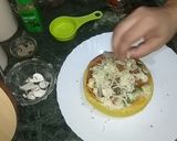 A picture of step 12 of Pizza Dhokla.
