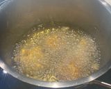 A picture of step 2 of Curry corn fritters 🌽.