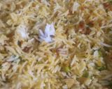 A picture of step 9 of Masala rice.